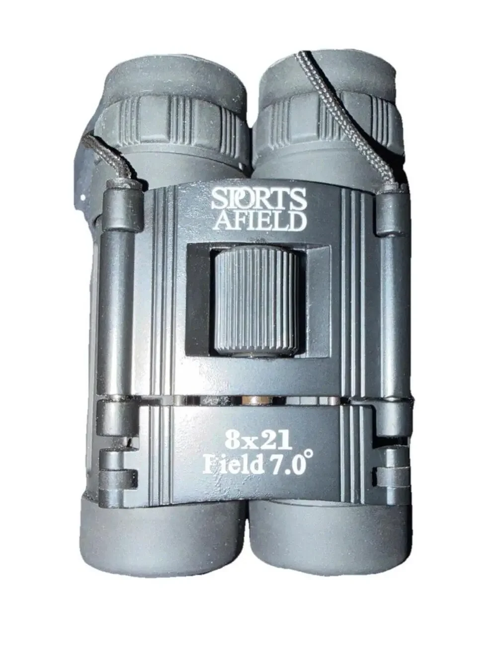 SPORTS AFIELD Black 8X21 Field 7.0 Mini Compact Binoculars With Case